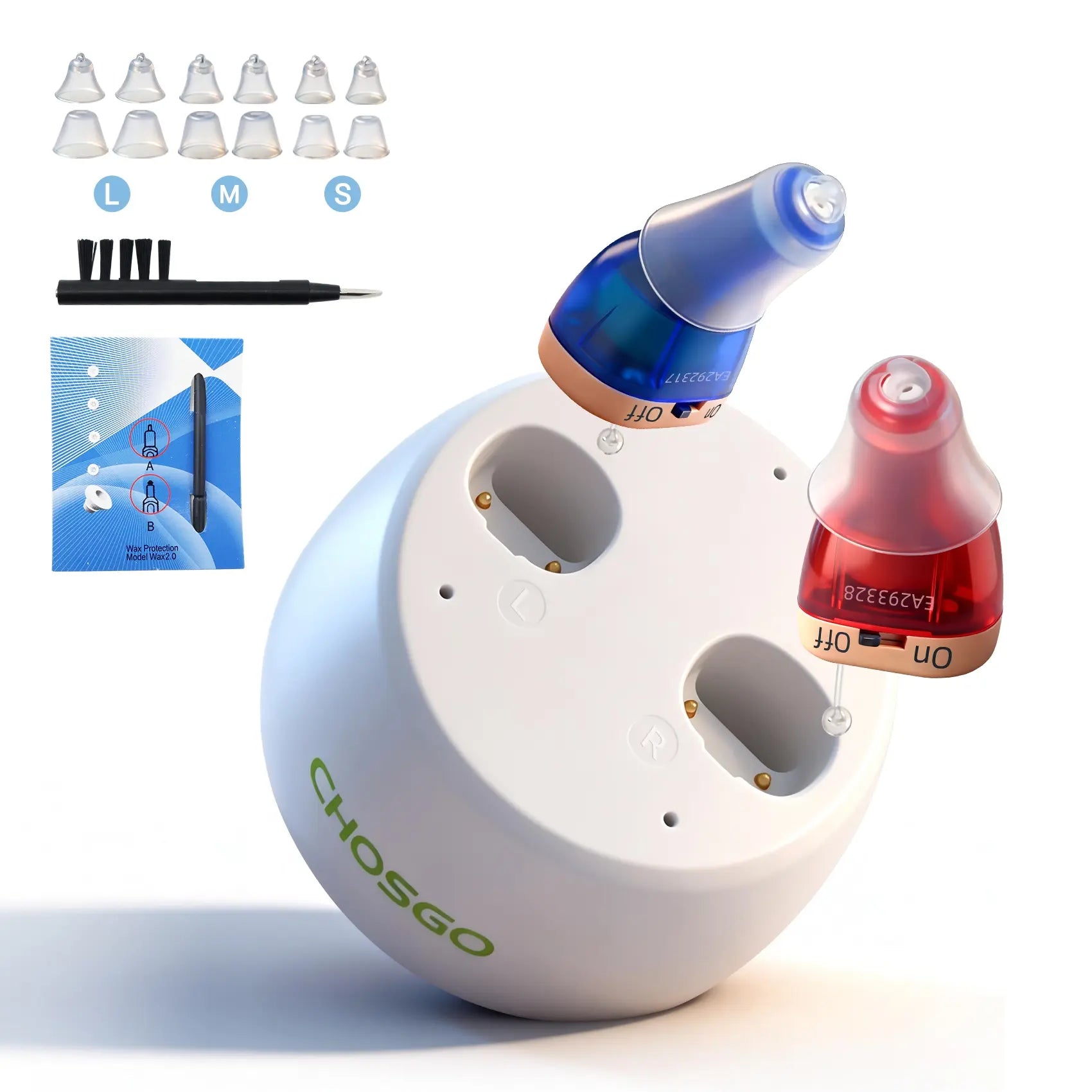 $99 Hearing Aids | K19R Rechargeable OTC Hearing Aids | CHOSGO