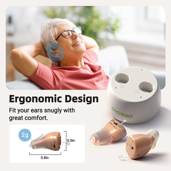 $99 Hearing Aids | K19R Rechargeable OTC Hearing Aids | CHOSGO